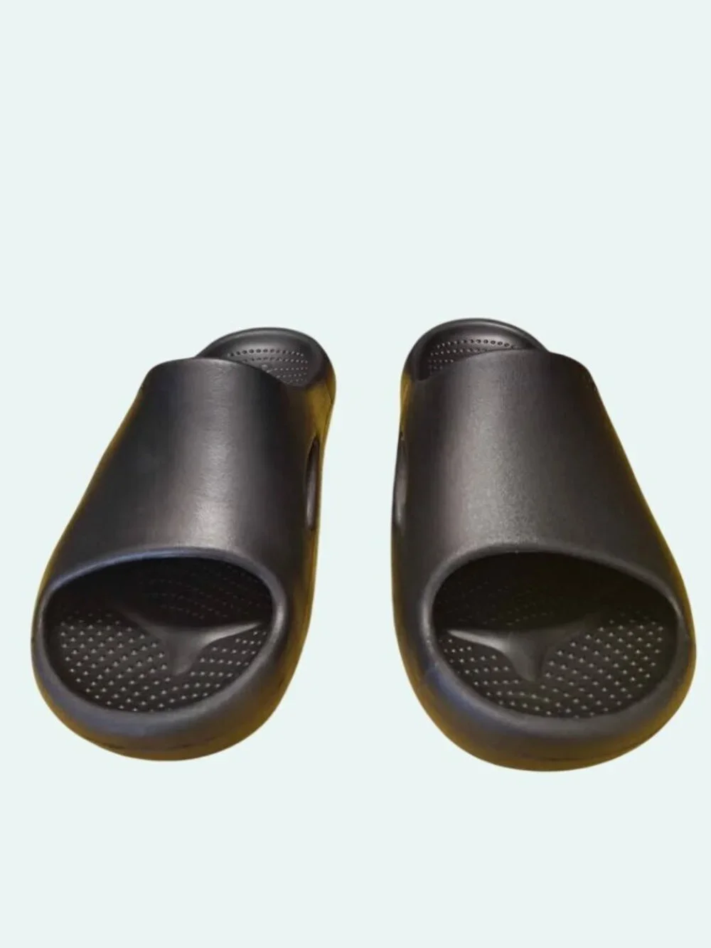 Crocs New Black Mellow Slides Size Womens 9/ Mens 7 NEW *SH1
